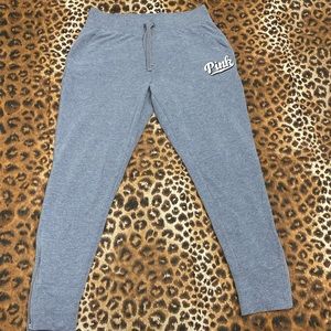 Victoria’s Secret’s Pink grey sweatpants